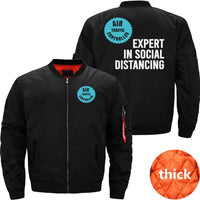 Thumbnail for AIR TRAFFIC CONTROLLER ATC AIR TRAFFIC BOMBER FLIGHT AVIATOR JACKET - PILOTSX