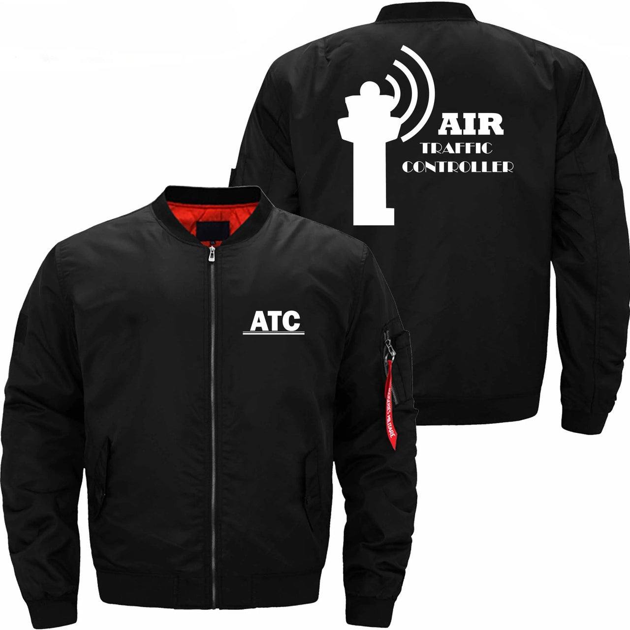 AIR TRAFFIC CONTROLLER BOMBER FLIGHT AVIATOR JACKET - PILOTSX