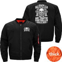 Thumbnail for AIR TRAFFIC CONTROLLER CONTROL TOWER ATCO GIFT BOMBER FLIGHT AVIATOR JACKET - PILOTSX