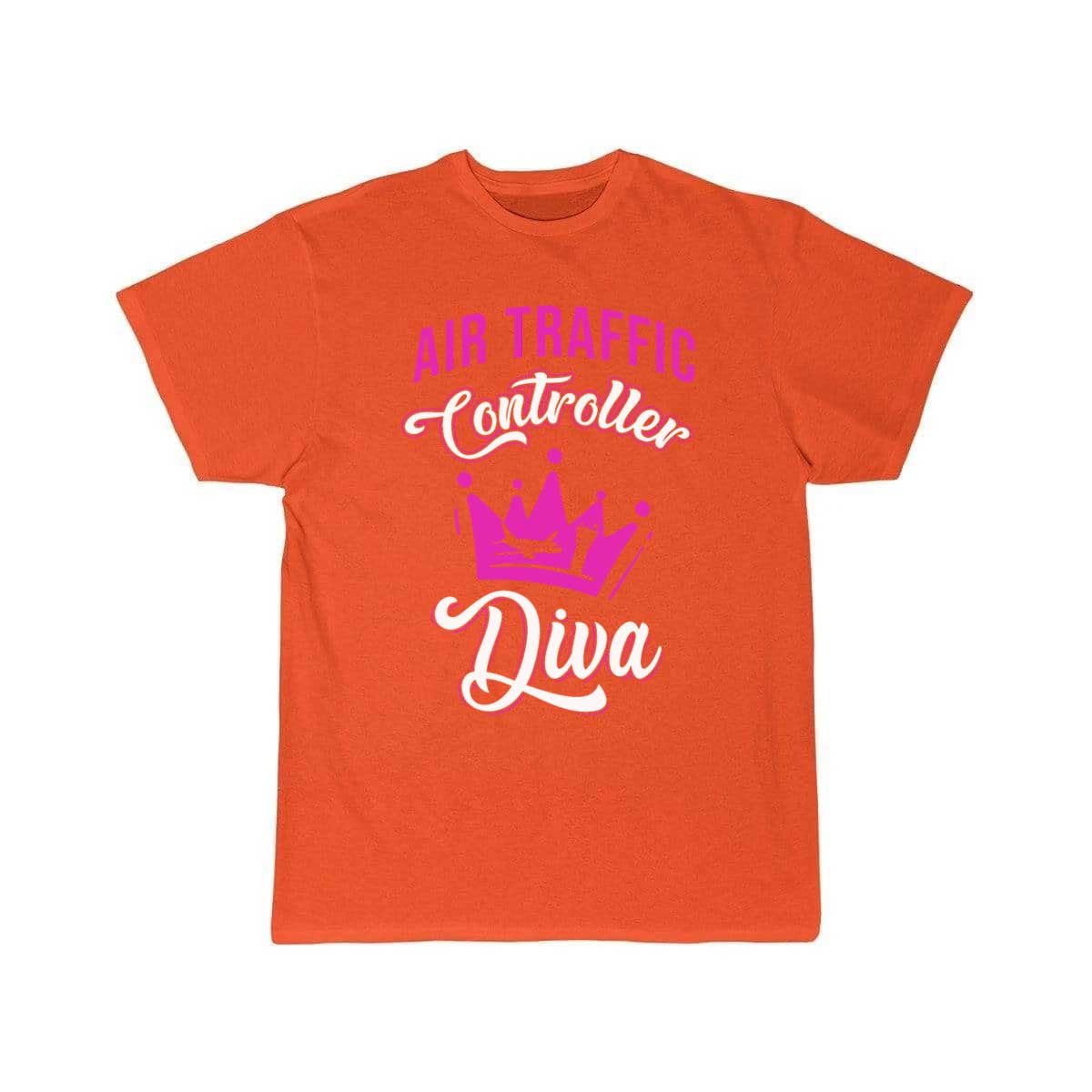 AIR TRAFFIC CONTROLLER DIVA ATC FLIGHT CONTROL T - SHIRT - PILOTSX