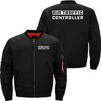 Thumbnail for AIR TRAFFIC CONTROLLER GUIDE IT IN ATC GIFT BOMBER FLIGHT AVIATOR JACKET - PILOTSX