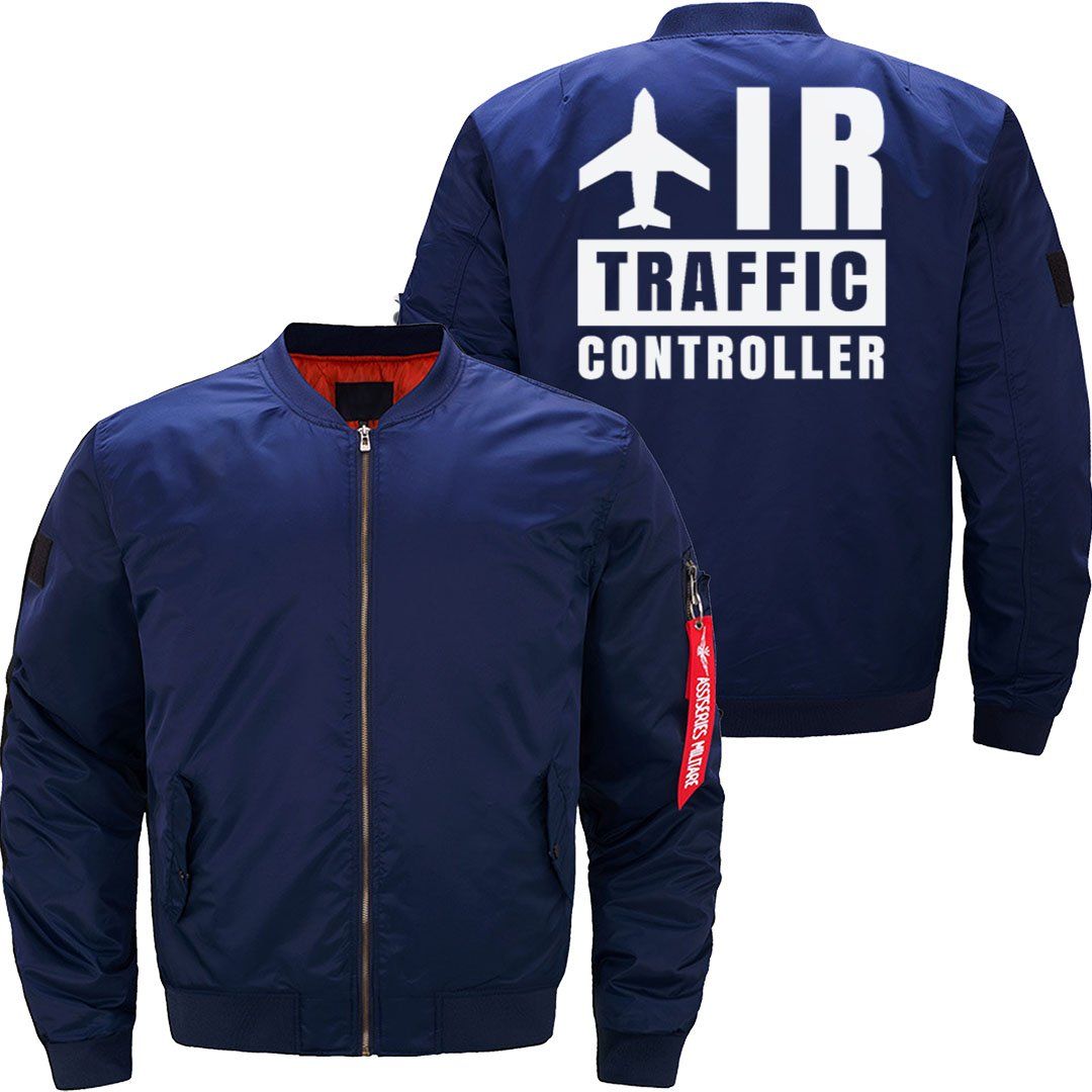 AIR TRAFFIC CONTROLLER JOB CONTROL TOWER FLIGHT BOMBER FLIGHT AVIATOR JACKET - PILOTSX