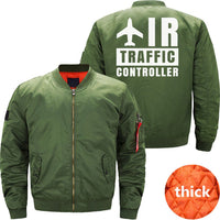 Thumbnail for AIR TRAFFIC CONTROLLER JOB CONTROL TOWER FLIGHT BOMBER FLIGHT AVIATOR JACKET - PILOTSX