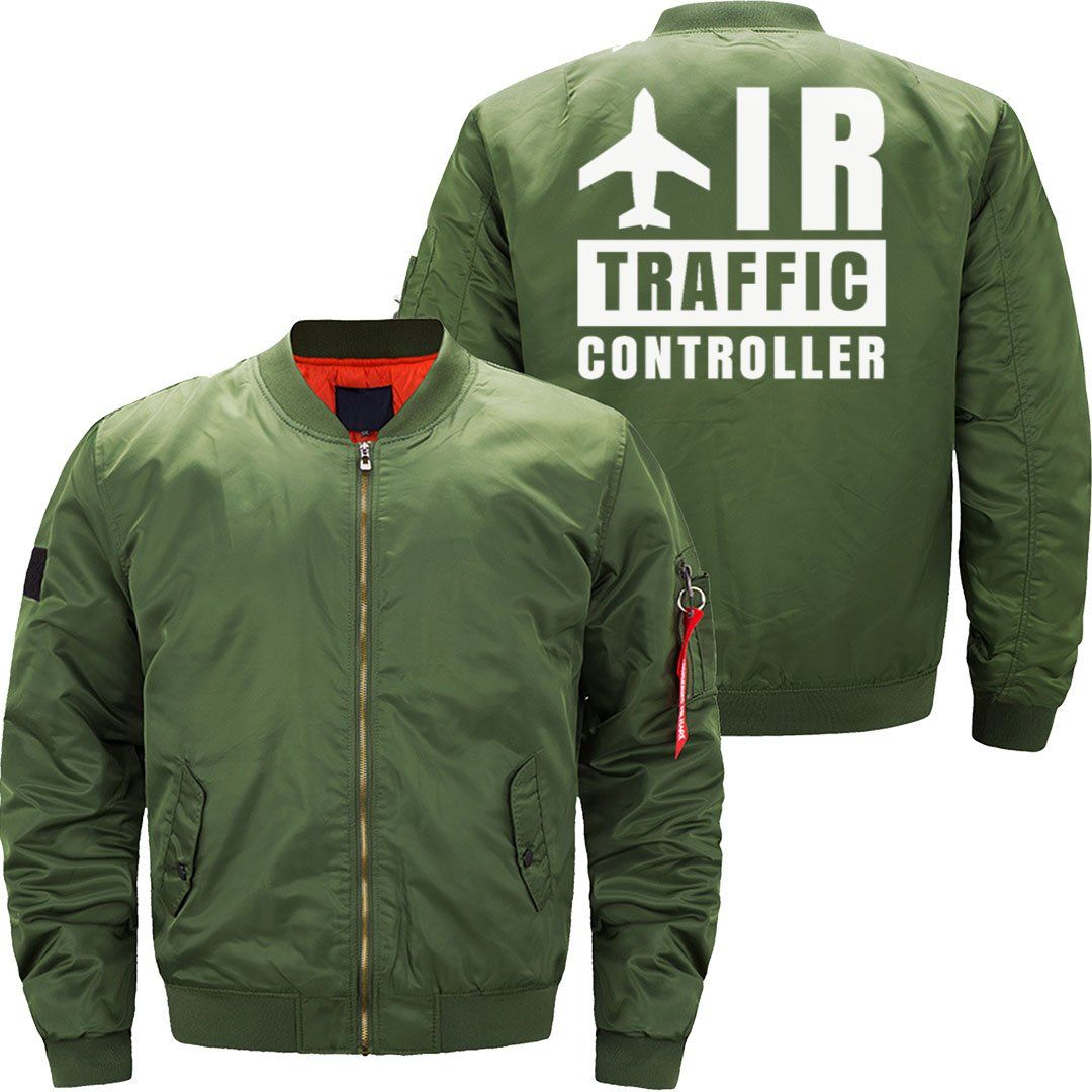 AIR TRAFFIC CONTROLLER JOB CONTROL TOWER FLIGHT BOMBER FLIGHT AVIATOR JACKET - PILOTSX