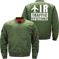 Thumbnail for AIR TRAFFIC CONTROLLER JOB CONTROL TOWER FLIGHT BOMBER FLIGHT AVIATOR JACKET - PILOTSX