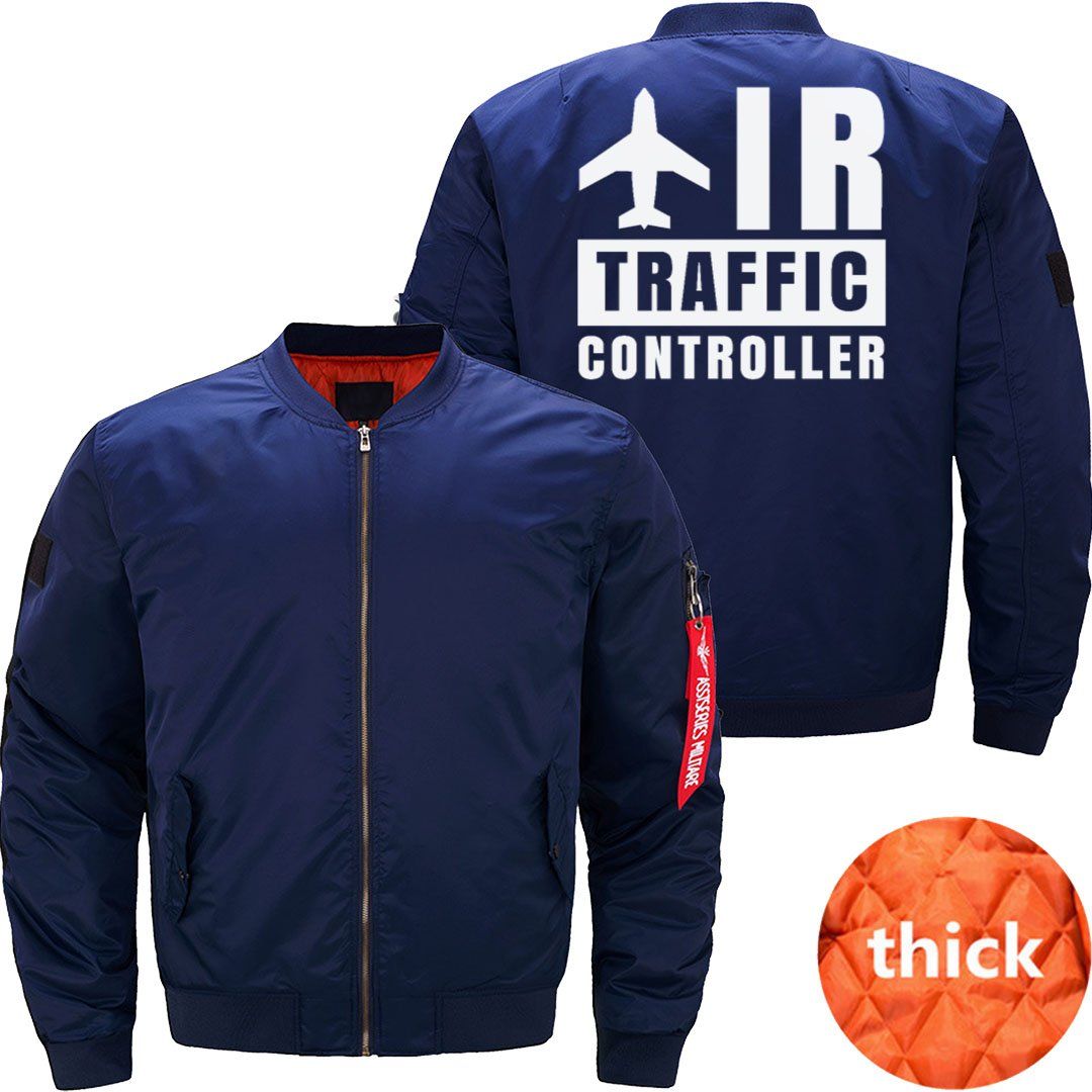 AIR TRAFFIC CONTROLLER JOB CONTROL TOWER FLIGHT BOMBER FLIGHT AVIATOR JACKET - PILOTSX