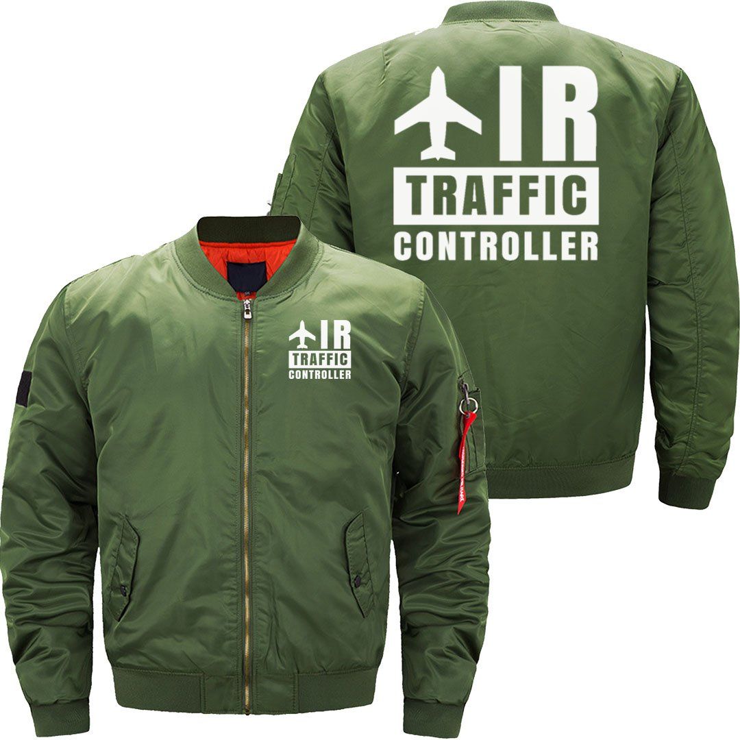 AIR TRAFFIC CONTROLLER JOB CONTROL TOWER FLIGHT BOMBER FLIGHT AVIATOR JACKET - PILOTSX