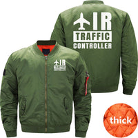 Thumbnail for AIR TRAFFIC CONTROLLER JOB CONTROL TOWER FLIGHT BOMBER FLIGHT AVIATOR JACKET - PILOTSX