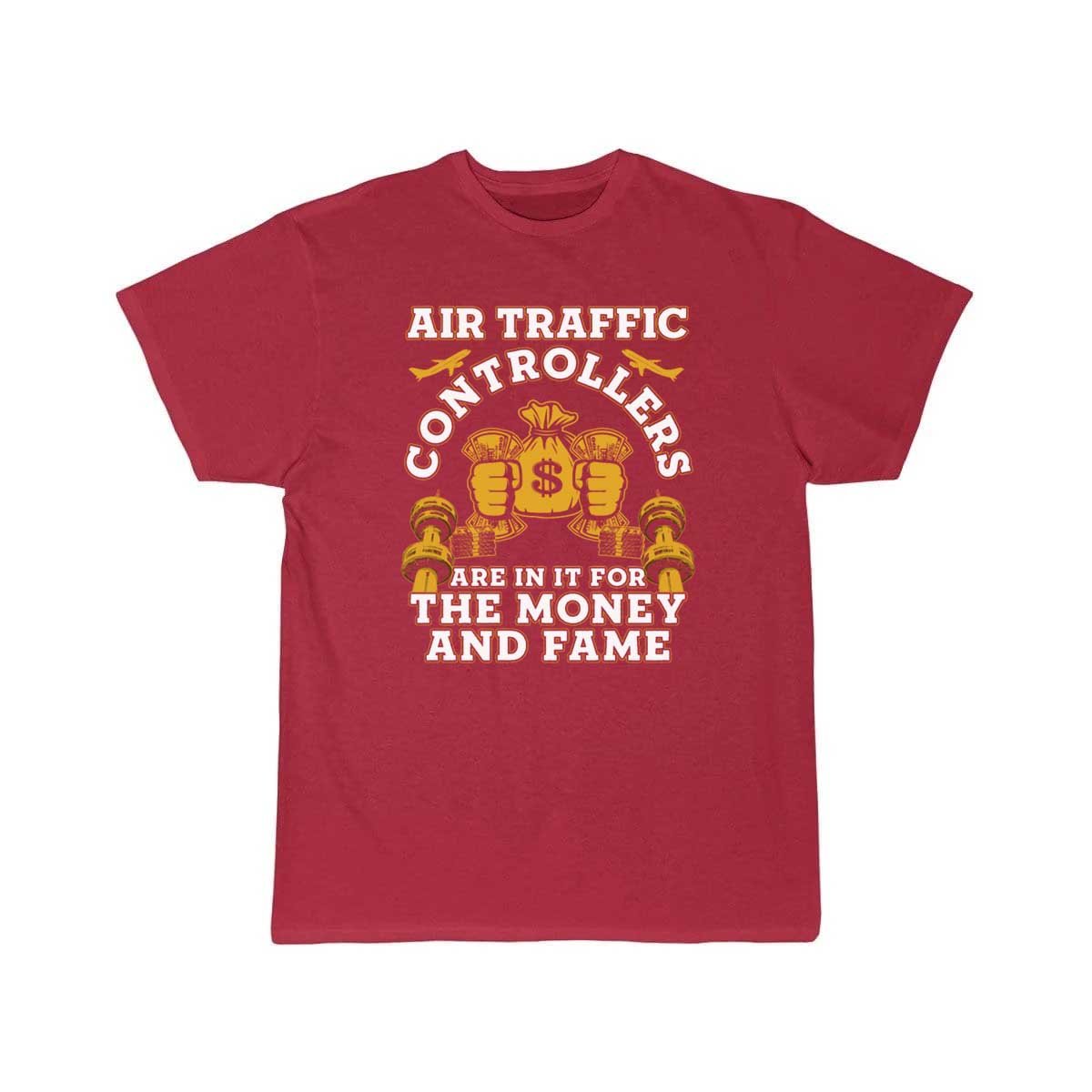 AIR TRAFFIC CONTROLLER MONEY ATC FLIGHT CONTROL T - SHIRT - PILOTSX