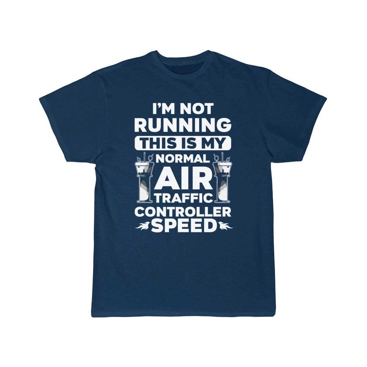 AIR TRAFFIC CONTROLLER RUNNING ATC FLIGHT CONTROL T - SHIRT - PILOTSX