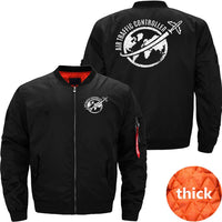 Thumbnail for AIR TRAFFIC CONTROLLER T - SHIRT & GIFT BOMBER FLIGHT AVIATOR JACKET - PILOTSX