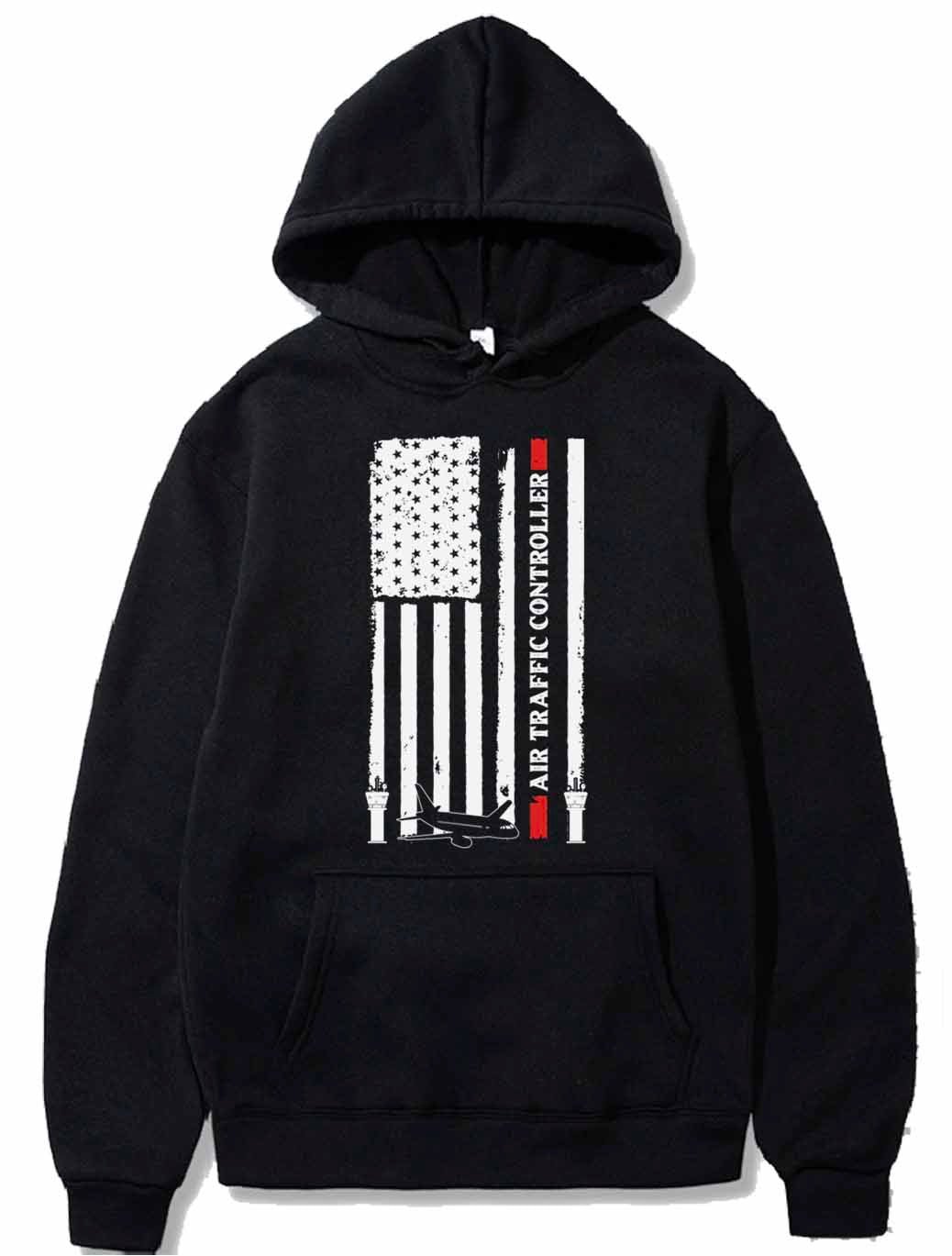 AIR TRAFFIC CONTROLLER US FLAGS ATC FLIGHT PULLOVER - PILOTSX