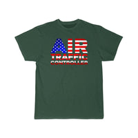 Thumbnail for AIR TRAFFIC CONTROLLER USA FLAG ATC FLIGHT T - SHIRT - PILOTSX