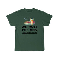 Thumbnail for AIR TRAFFIC CONTROLLER WE RULE THE SKY T - SHIRT - PILOTSX