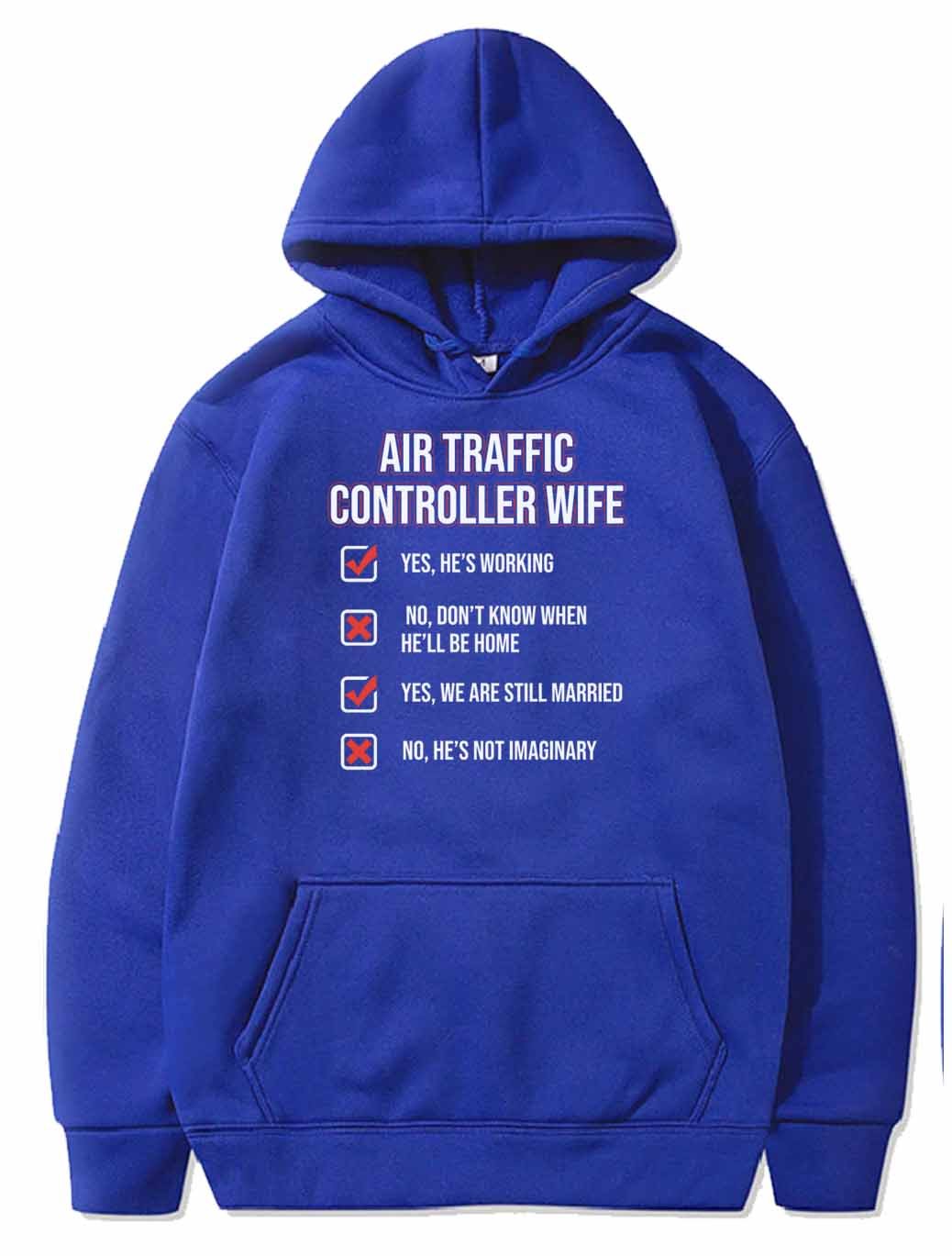 AIR TRAFFIC CONTROLLER WIFE ATC FLIGHT CONTROL PULLOVER - PILOTSX