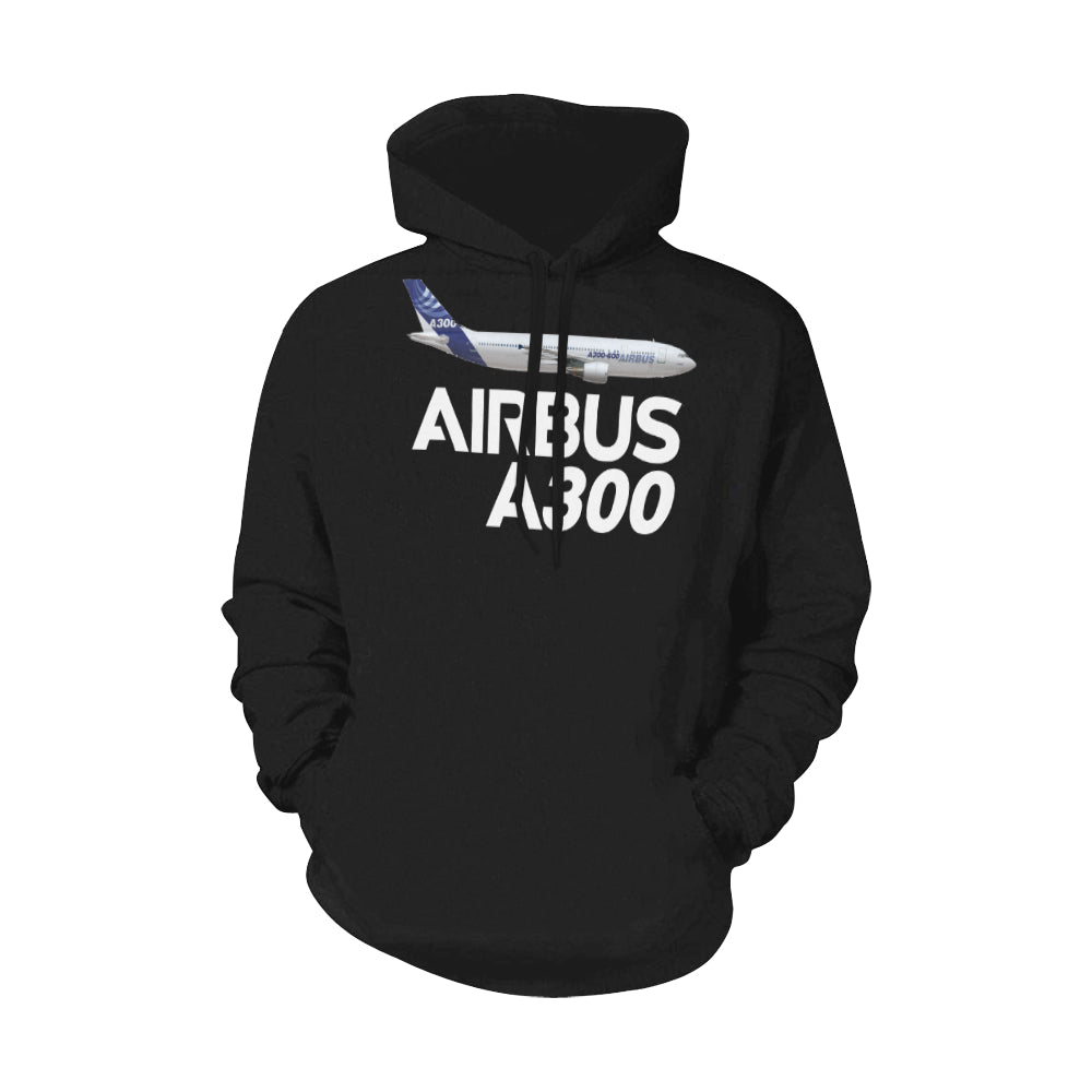 AIRBUS 300 ALL OVER PRINT HOODIE JACKET - PILOTSX