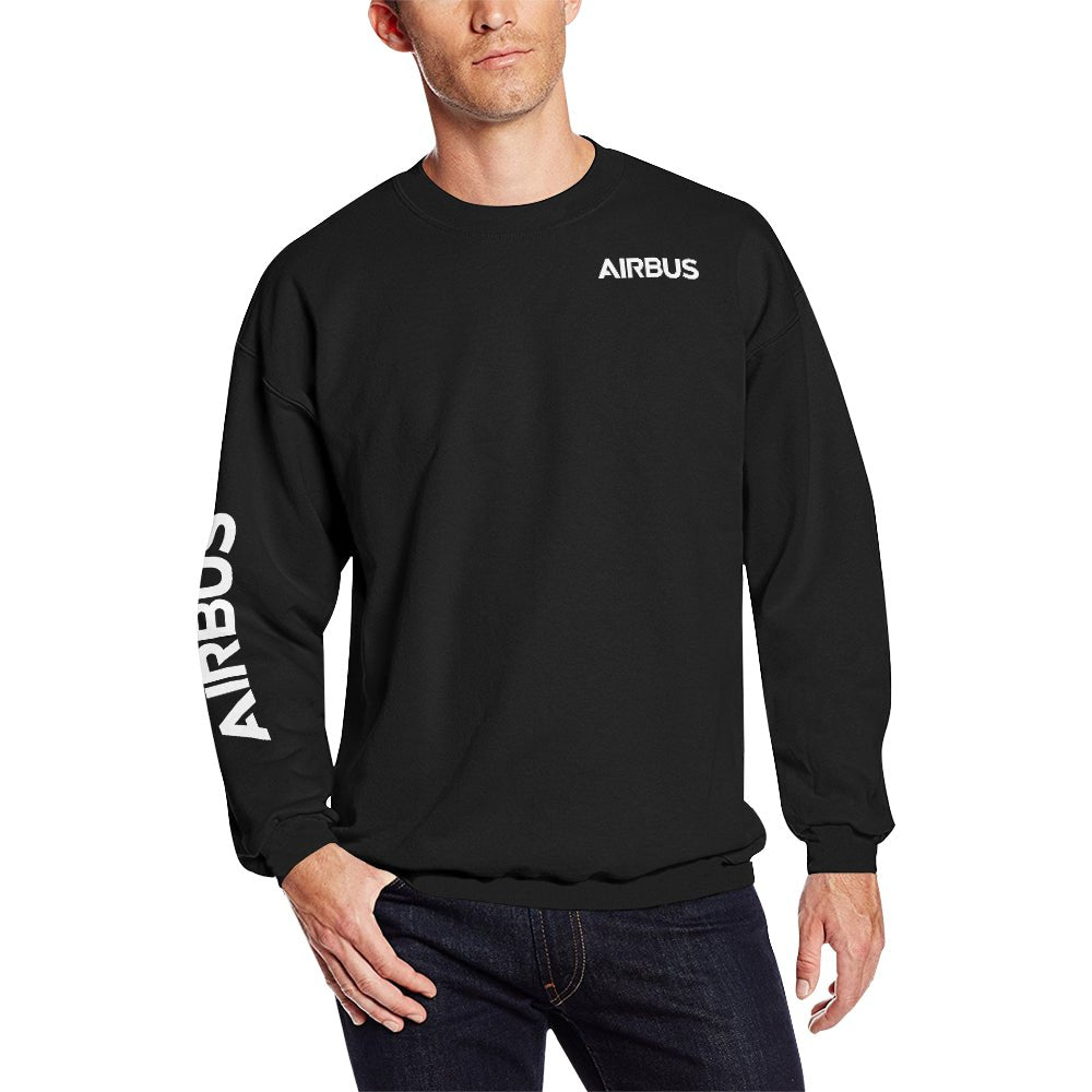 AIRBUS 300 MEN'S OVERSIZED FLEECE CREW SWEATSHIRT - PILOTSX