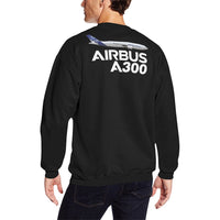 Thumbnail for AIRBUS 300 MEN'S OVERSIZED FLEECE CREW SWEATSHIRT - PILOTSX