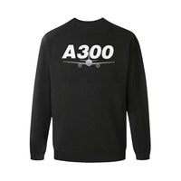 Thumbnail for AIRBUS 300 MEN'S OVERSIZED FLEECE CREW SWEATSHIRT - PILOTSX