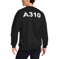 Thumbnail for AIRBUS 310 MEN'S OVERSIZED FLEECE CREW SWEATSHIRT - PILOTSX