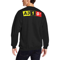 Thumbnail for AIRBUS 310 MEN'S OVERSIZED FLEECE CREW SWEATSHIRT - PILOTSX