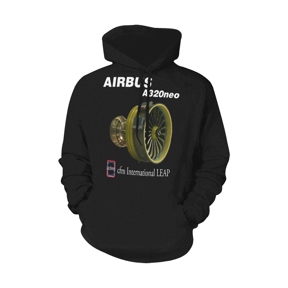 AIRBUS 320 ALL OVER PRINT HOODIE JACKET - PILOTSX