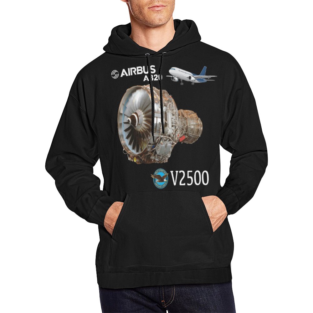 AIRBUS 320 ALL OVER PRINT HOODIE JACKET - PILOTSX