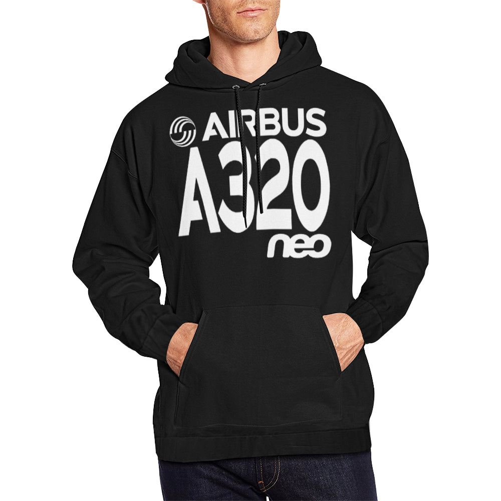 AIRBUS 320 ALL OVER PRINT HOODIE JACKET - PILOTSX