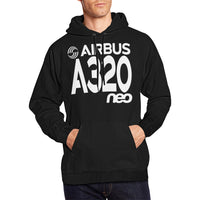 Thumbnail for AIRBUS 320 ALL OVER PRINT HOODIE JACKET - PILOTSX