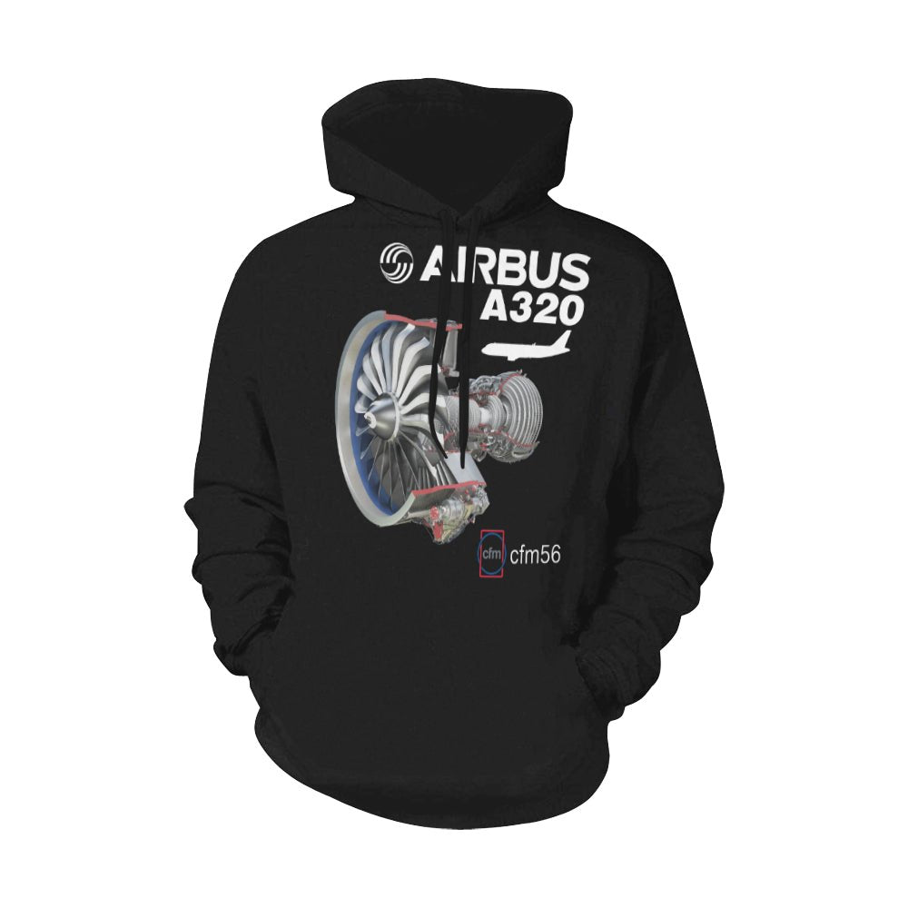 AIRBUS 320 ALL OVER PRINT HOODIE JACKET - PILOTSX