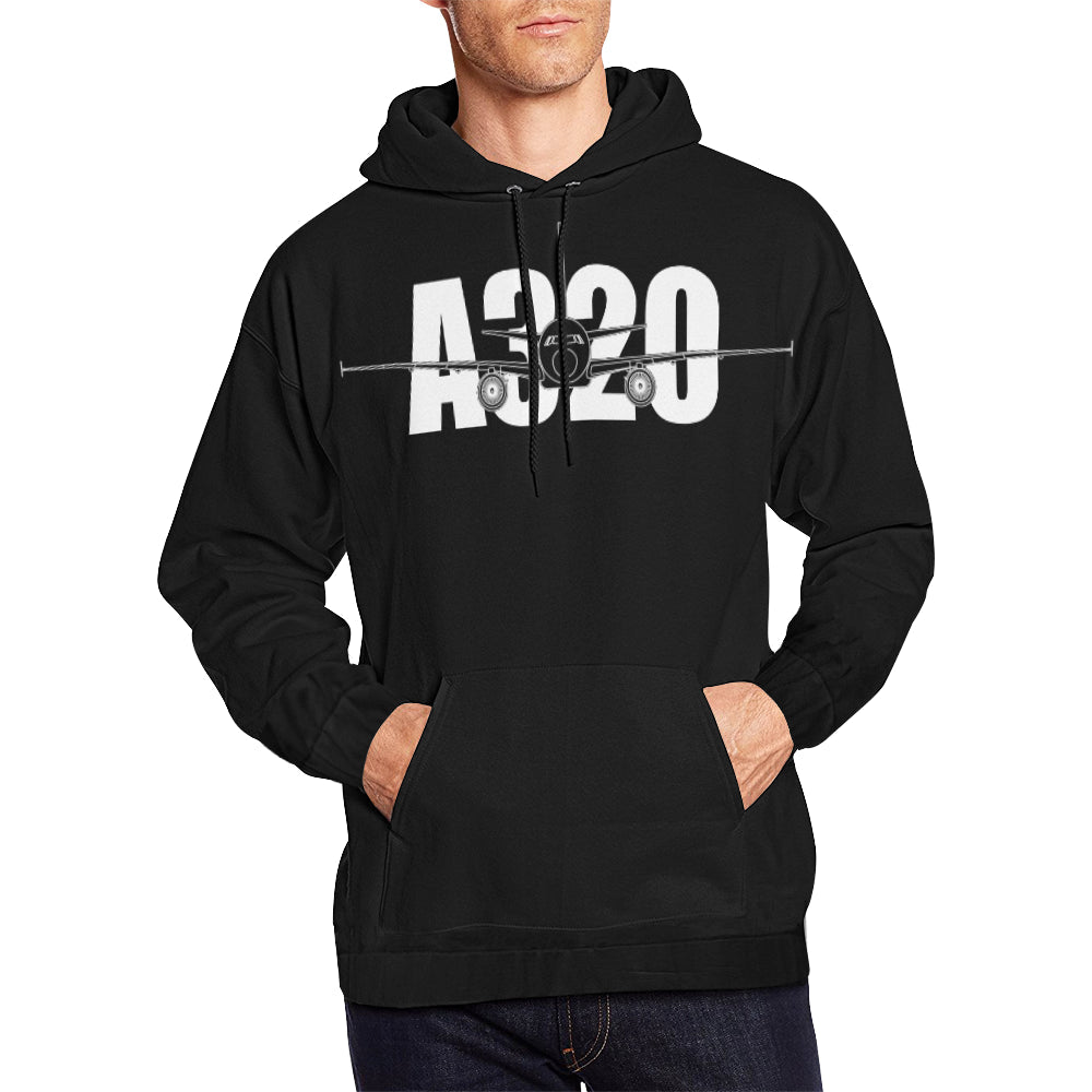 AIRBUS 320 ALL OVER PRINT HOODIE JACKET - PILOTSX