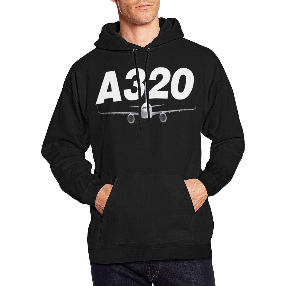 AIRBUS 320 ALL OVER PRINT HOODIE JACKET - PILOTSX