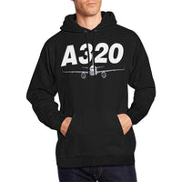 Thumbnail for AIRBUS 320 ALL OVER PRINT HOODIE JACKET - PILOTSX