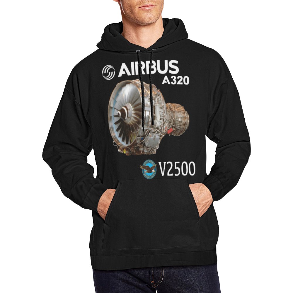 AIRBUS 320 ALL OVER PRINT HOODIE JACKET - PILOTSX