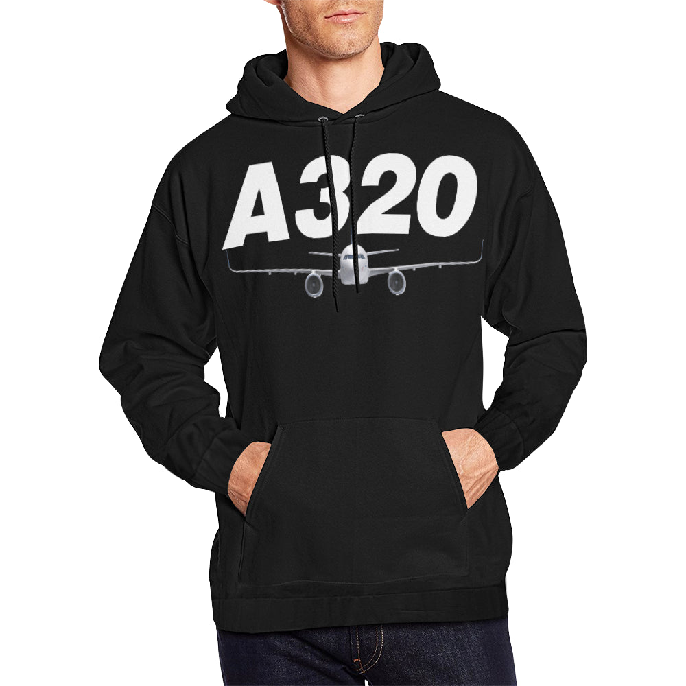 AIRBUS 320 ALL OVER PRINT HOODIE JACKET - PILOTSX