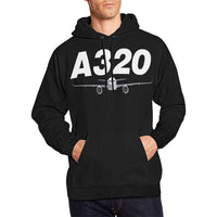 Thumbnail for AIRBUS 320 ALL OVER PRINT HOODIE JACKET - PILOTSX