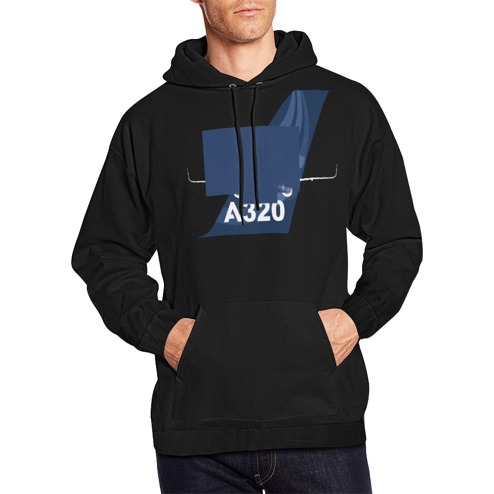 AIRBUS 320 ALL OVER PRINT HOODIE JACKET - PILOTSX