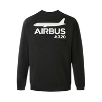 Thumbnail for AIRBUS 320 MEN'S OVERSIZED FLEECE CREW SWEATSHIRT - PILOTSX