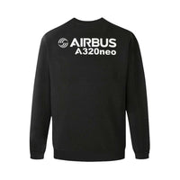 Thumbnail for AIRBUS 320 MEN'S OVERSIZED FLEECE CREW SWEATSHIRT - PILOTSX