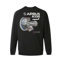 Thumbnail for AIRBUS 320 MEN'S OVERSIZED FLEECE CREW SWEATSHIRT - PILOTSX