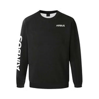 Thumbnail for AIRBUS 320 MEN'S OVERSIZED FLEECE CREW SWEATSHIRT - PILOTSX