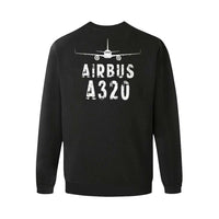 Thumbnail for AIRBUS 320 MEN'S OVERSIZED FLEECE CREW SWEATSHIRT - PILOTSX