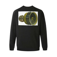 Thumbnail for AIRBUS 320 MEN'S OVERSIZED FLEECE CREW SWEATSHIRT - PILOTSX