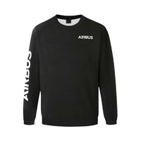 Thumbnail for AIRBUS 320 MEN'S OVERSIZED FLEECE CREW SWEATSHIRT - PILOTSX