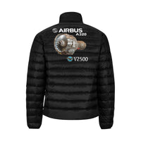 Thumbnail for AIRBUS 320 MEN'S STAND COLLAR PADDED JACKET - PILOTSX