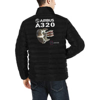 Thumbnail for AIRBUS 320 MEN'S STAND COLLAR PADDED JACKET - PILOTSX