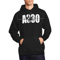 Thumbnail for AIRBUS 330 ALL OVER PRINT HOODIE JACKET - PILOTSX