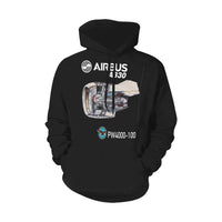 Thumbnail for AIRBUS 330 ALL OVER PRINT HOODIE JACKET - PILOTSX