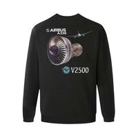 Thumbnail for AIRBUS 330 MEN'S OVERSIZED FLEECE CREW SWEATSHIRT - PILOTSX