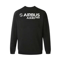 Thumbnail for AIRBUS 330 MEN'S OVERSIZED FLEECE CREW SWEATSHIRTCREW SWEATSHIRT - PILOTSX